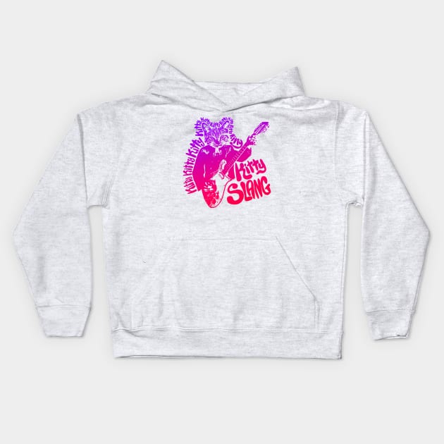 Kitty Slang Kids Hoodie by SBSTN